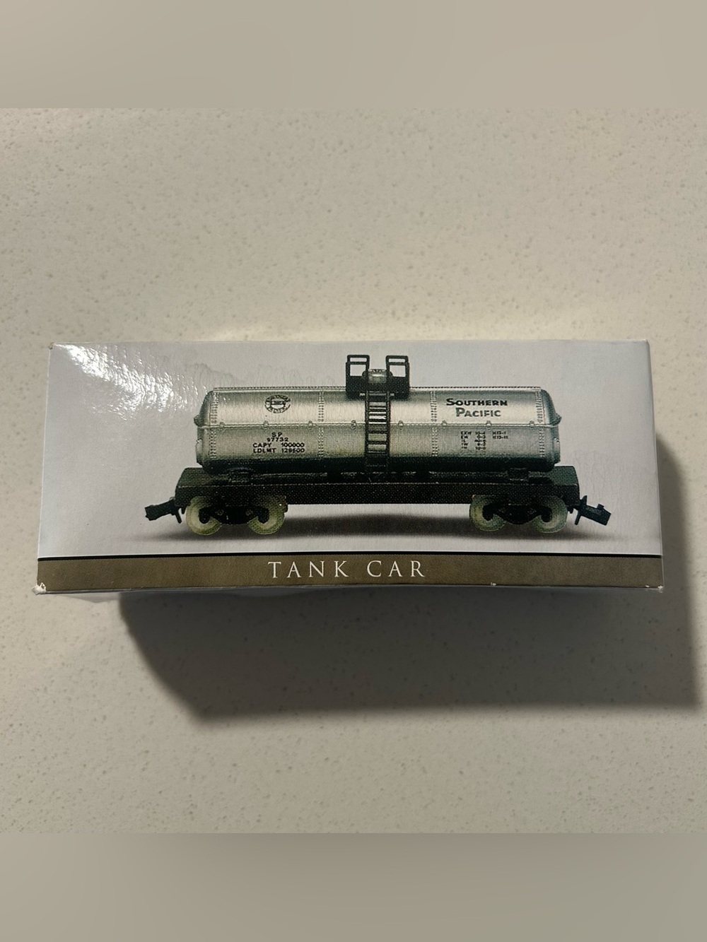 HO Scale Southern Pacific Tank Car Model Train Freight Car Vintage